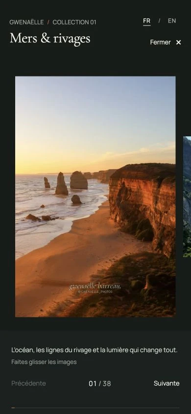 Mers & rivages du véritable site Gwenaëlle Photographies