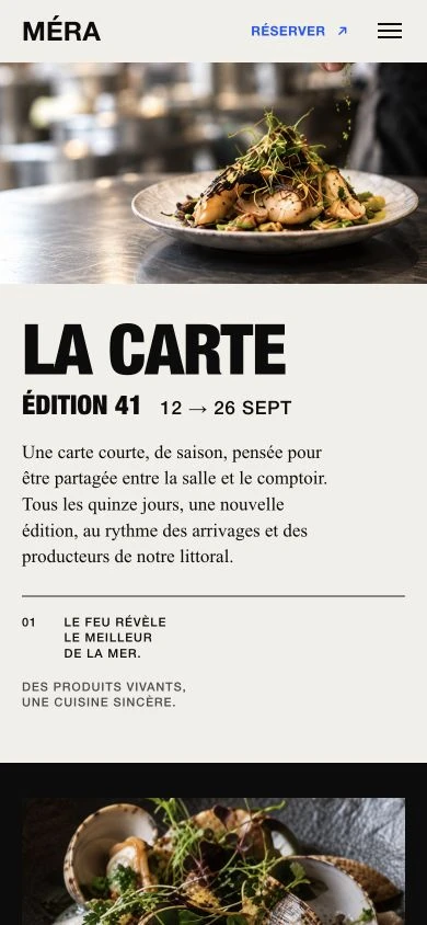 La carte du véritable site Méra