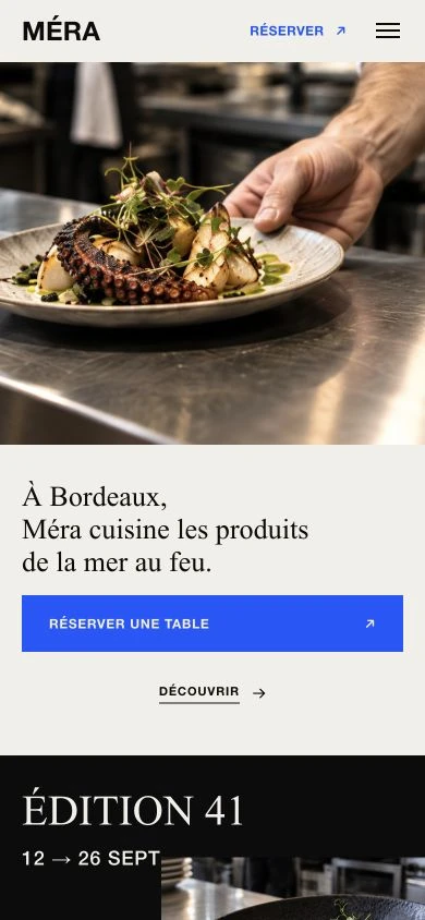 L’accueil du véritable site Méra